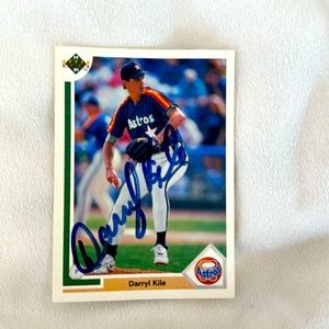 Houston Astros MLB card